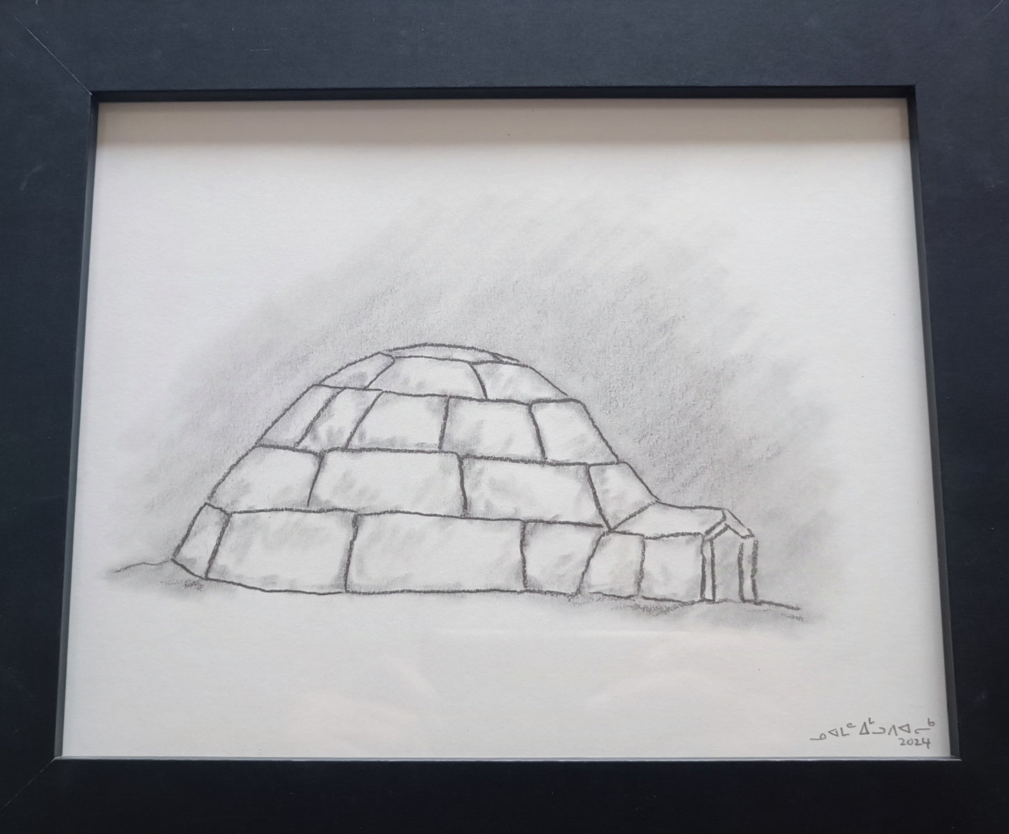 Igloo by Inuk artist